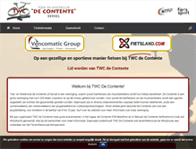 Tablet Screenshot of contente.nl